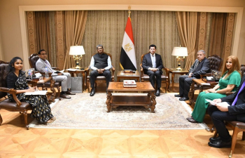 Meeting with Minister of Youth and Sports